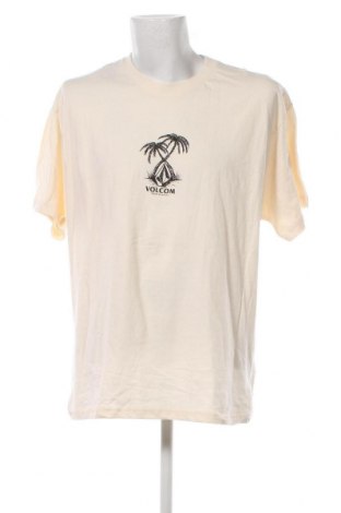Мъжка тениска Volcom, Размер XL, Цвят Екрю, Цена 18,00 лв.