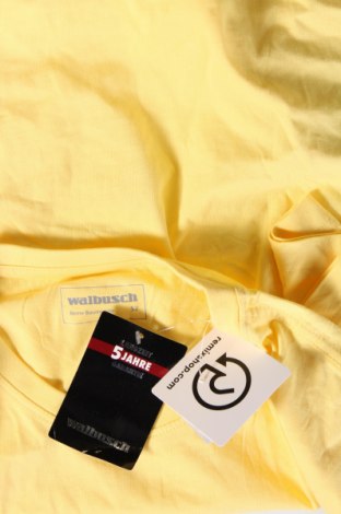 Мъжка тениска Walbusch, Размер L, Цвят Жълт, Цена 45,76 лв.