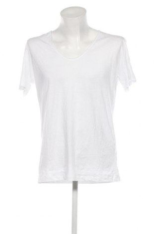 Ανδρικό t-shirt Zara, Μέγεθος XL, Χρώμα Λευκό, Τιμή 11,51 €