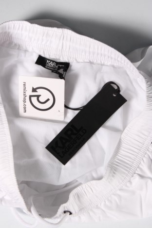 Ανδρικά μαγιό Karl Lagerfeld, Μέγεθος M, Χρώμα Λευκό, Τιμή 138,66 €