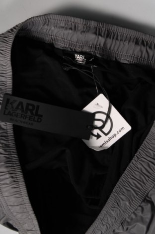 Ανδρικά μαγιό Karl Lagerfeld, Μέγεθος XL, Χρώμα Γκρί, Τιμή 138,66 €