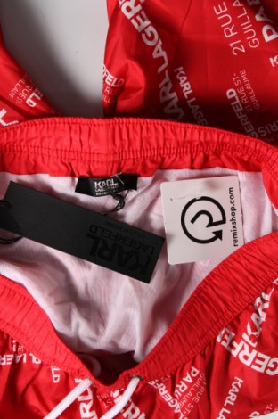 Herren Badeanzug Karl Lagerfeld, Größe S, Farbe Rot, Preis 117,86 €