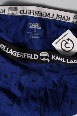 Ανδρικά μποξεράκια Karl Lagerfeld, Μέγεθος L, Χρώμα Μπλέ, Τιμή 39,50 €