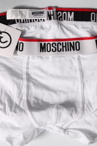 Bokserki męskie Moschino underwear, Rozmiar L, Kolor Biały, Cena 230,11 zł