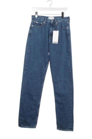 Damskie jeansy Calvin Klein Jeans, Rozmiar L, Kolor Niebieski, Cena 217,50 zł