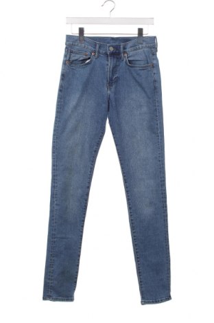 Мъжки дънки H&M, Размер S, Цвят Син, Цена 15,99 лв.