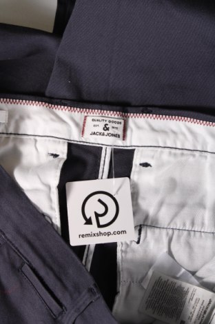 Pantaloni de bărbați Jack & Jones, Mărime M, Culoare Albastru, Preț 269,74 Lei