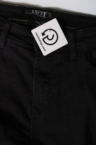 Ανδρικό τζίν Savvy Denim, Μέγεθος M, Χρώμα Μαύρο, Τιμή 7,18 €