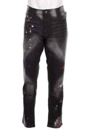 Męskie jeansy South Pole, Rozmiar XL, Kolor Szary, Cena 122,61 zł