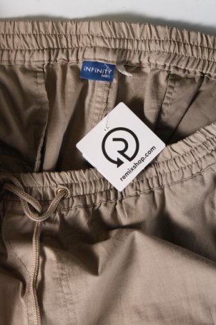 Pantaloni raiați de bărbați Infinity, Mărime XXL, Culoare Bej, Preț 74,81 Lei