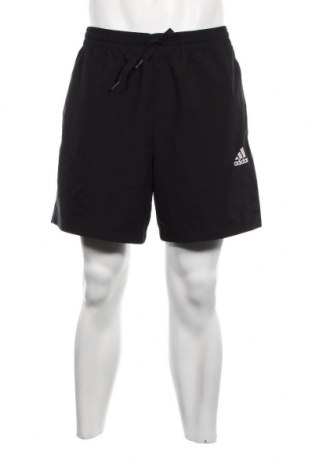 Мъжки къс панталон Adidas, Размер L, Цвят Черен, Цена 24,00 лв.