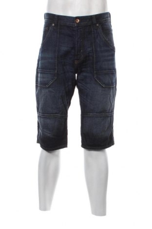 Мъжки къс панталон H&M, Размер L, Цвят Син, Цена 25,00 лв.