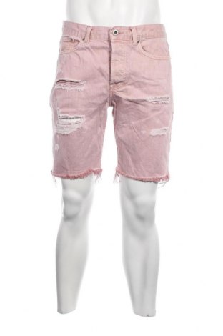 Мъжки къс панталон H&M, Размер L, Цвят Розов, Цена 25,00 лв.