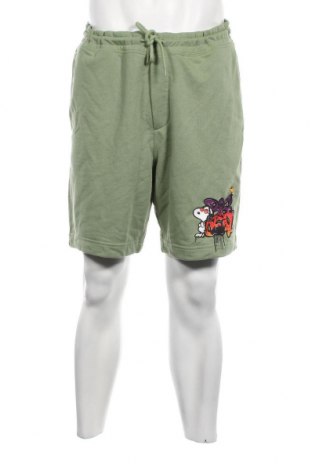 Мъжки къс панталон H&M, Размер L, Цвят Зелен, Цена 25,00 лв.