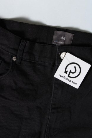 Мъжки къс панталон H&M, Размер L, Цвят Черен, Цена 25,00 лв.