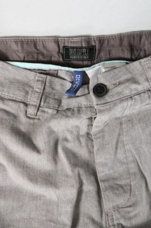 Ανδρικό κοντό παντελόνι H&M Divided, Μέγεθος S, Χρώμα Γκρί, Τιμή 15,46 €