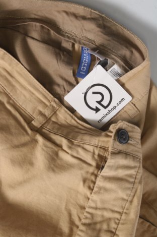 Мъжки къс панталон H&M Divided, Размер S, Цвят Бежов, Цена 25,00 лв.
