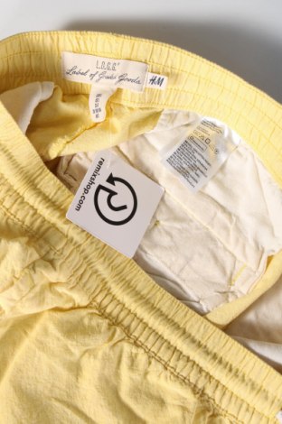 Ανδρικό κοντό παντελόνι H&M L.O.G.G., Μέγεθος L, Χρώμα Κίτρινο, Τιμή 15,46 €
