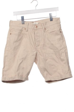 Мъжки къс панталон H&M L.O.G.G., Размер M, Цвят Бежов, Цена 19,75 лв.