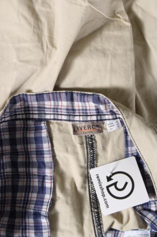 Ανδρικό κοντό παντελόνι Livergy, Μέγεθος M, Χρώμα  Μπέζ, Τιμή 12,21 €