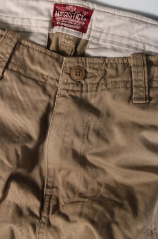 Мъжки къс панталон MATCHSTICK, Размер L, Цвят Бежов, Цена 24,00 лв.