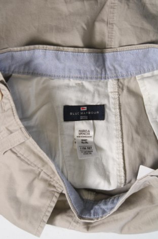 Ανδρικό κοντό παντελόνι Marks & Spencer, Μέγεθος S, Χρώμα  Μπέζ, Τιμή 4,14 €