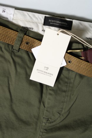 Ανδρικό κοντό παντελόνι Scotch & Soda, Μέγεθος M, Χρώμα Πράσινο, Τιμή 44,07 €