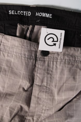 Ανδρικό κοντό παντελόνι Selected Homme, Μέγεθος XL, Χρώμα  Μπέζ, Τιμή 12,37 €