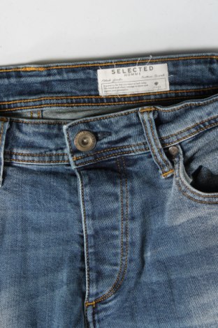 Мъжки къс панталон Selected Homme, Размер S, Цвят Син, Цена 24,00 лв.