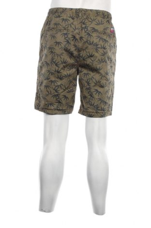Мъжки къс панталон Superdry, Размер L, Цвят Зелен, Цена 65,96 лв.