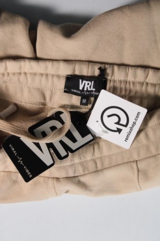 Ανδρικό κοντό παντελόνι Viral Vibes, Μέγεθος M, Χρώμα  Μπέζ, Τιμή 6,88 €