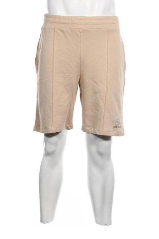 Ανδρικό κοντό παντελόνι Viral Vibes, Μέγεθος L, Χρώμα  Μπέζ, Τιμή 6,88 €