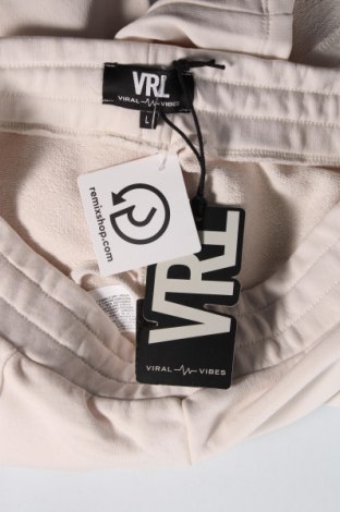 Pantaloni scurți de bărbați Viral Vibes, Mărime L, Culoare Bej, Preț 41,97 Lei