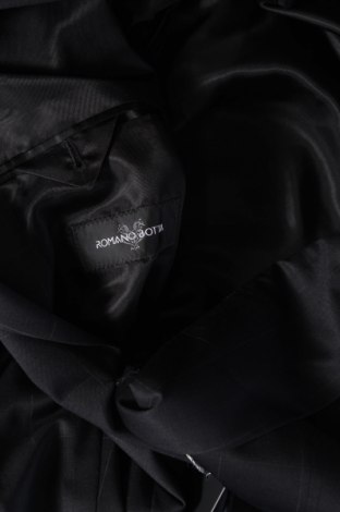 Ανδρικό κοστούμι Romano Botta, Μέγεθος XL, Χρώμα Μαύρο, Τιμή 145,00 €
