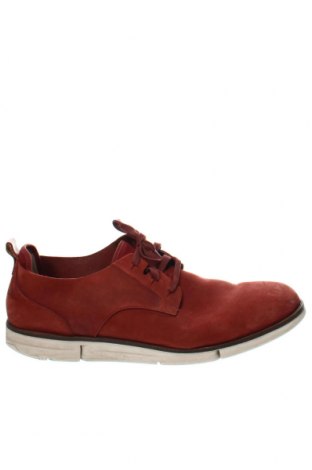 Мъжки обувки Clarks, Размер 46, Цвят Червен, Цена 67,82 лв.