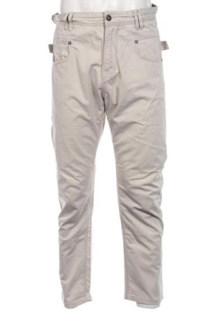 Pantaloni de bărbați Bershka, Mărime M, Culoare Bej, Preț 74,00 Lei