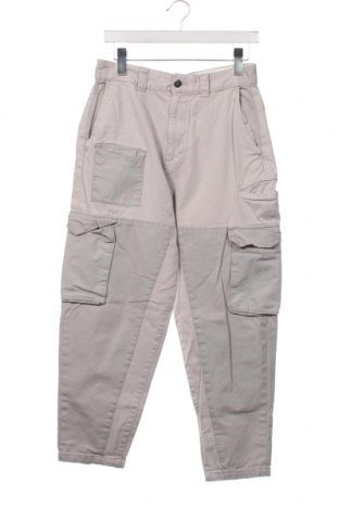 Pantaloni de bărbați Bershka, Mărime S, Culoare Gri, Preț 19,34 Lei