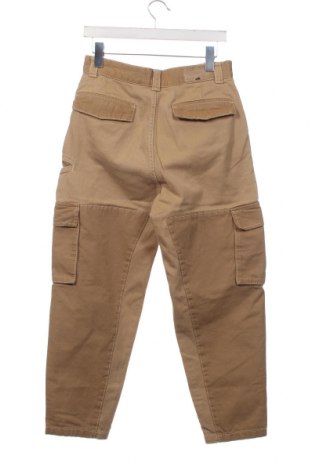 Мъжки панталон Bershka, Размер S, Цвят Бежов, Цена 39,53 лв.