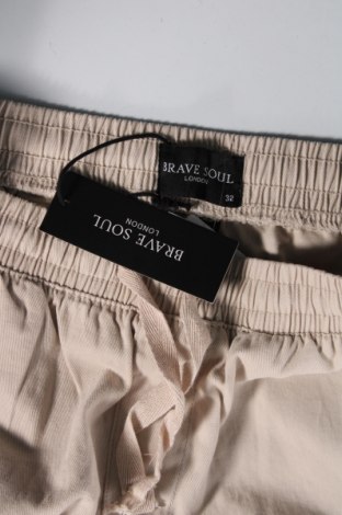 Ανδρικό παντελόνι Brave Soul, Μέγεθος M, Χρώμα  Μπέζ, Τιμή 11,21 €