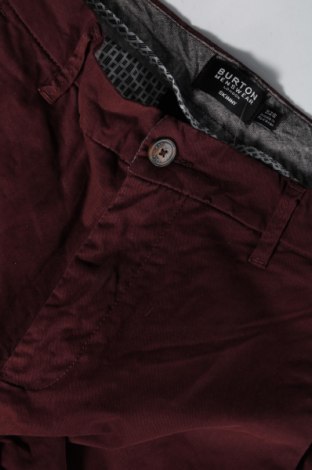 Мъжки панталон Burton of London, Размер M, Цвят Червен, Цена 49,57 лв.
