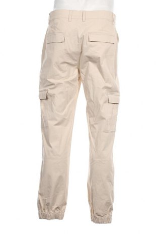 Pantaloni de bărbați Dan Fox X About You, Mărime L, Culoare Ecru, Preț 114,47 Lei