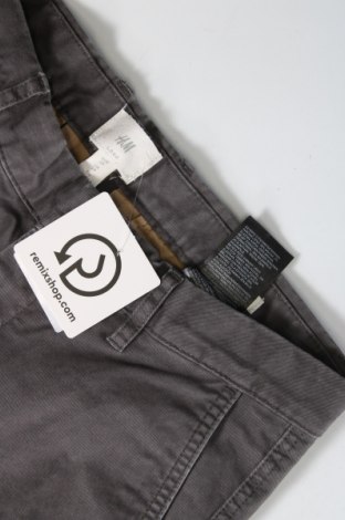 Pantaloni de bărbați H&M L.O.G.G., Mărime S, Culoare Gri, Preț 22,20 Lei