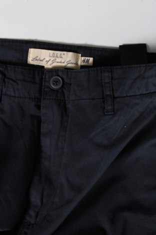 Мъжки панталон H&M L.O.G.G., Размер L, Цвят Син, Цена 11,50 лв.