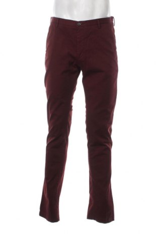 Мъжки панталон Hugo Boss, Размер M, Цвят Червен, Цена 156,78 лв.
