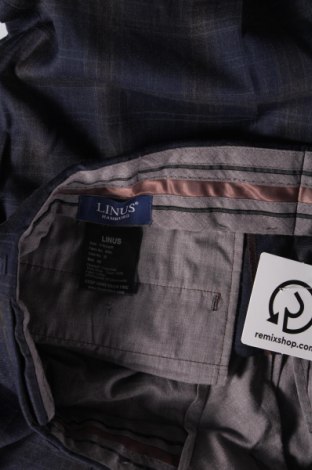 Ανδρικό παντελόνι Linus, Μέγεθος M, Χρώμα Μπλέ, Τιμή 17,94 €