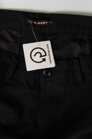 Мъжки панталон M.Sara, Размер M, Цвят Черен, Цена 11,89 лв.
