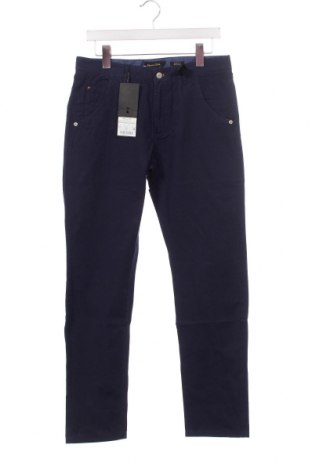 Мъжки панталон Massimo Dutti, Размер M, Цвят Син, Цена 88,51 лв.