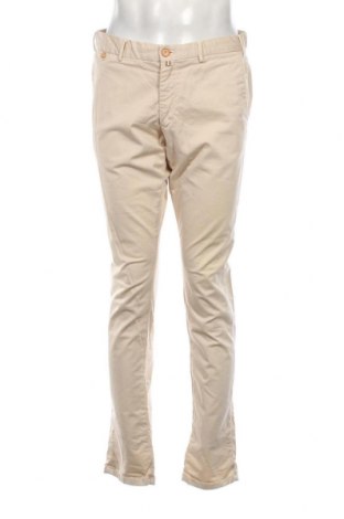 Мъжки панталон Massimo Dutti, Размер L, Цвят Бежов, Цена 40,18 лв.