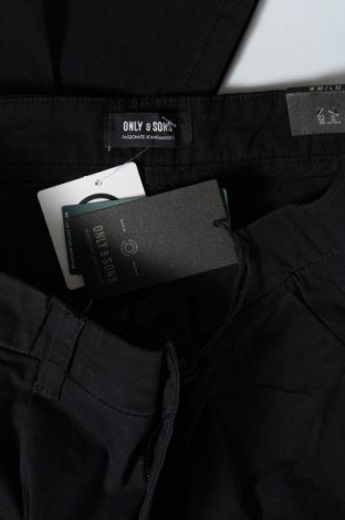 Ανδρικό παντελόνι Only & Sons, Μέγεθος M, Χρώμα Μαύρο, Τιμή 14,70 €
