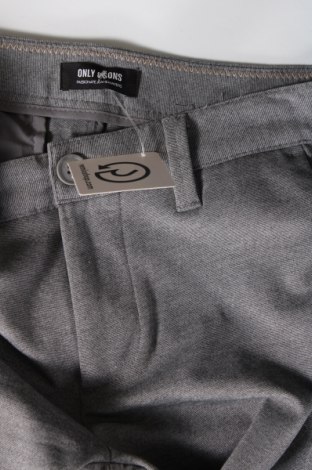Pantaloni de bărbați Only & Sons, Mărime M, Culoare Gri, Preț 22,70 Lei